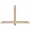 Ekena Millwork Eugene Smooth Timber Gable Bracket, Douglas Fir, 48"W x 30"H x 3 1/2"D x 3 1/2"F, 15/12 Pitch GBW048X30X0404EUG00SDF - alternate 1